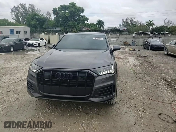 2023 Audi Q7 Premium Plus z VIN WA1LCBF71PD023112, wystawiony jako Copart lot #56709605 z przebiegiem 15 683 mil mil oraz Nie do naprawy • Non repairable. Historia ofert i sprzedaży dostępna na DreamBid. Obrazek 14.