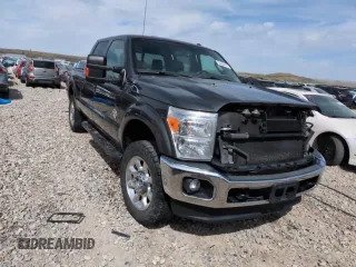 2015 Ford F-350 Platinum with VIN 1FT8W3BT3FEA11466, listed as a Copart auction lot 54264375 with 111,525 mi miles and Salvage Title. Bid and sale history available at DreamBid. Image 14.