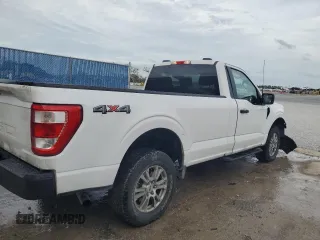 2021 Ford F-150 XL z VIN 1FTMF1E5XMKE93125, wystawiony jako Copart lot #79877134 z przebiegiem 61 418 mil mil oraz Nie do naprawy • Non repairable. Historia ofert i sprzedaży dostępna na DreamBid. Obrazek 3.