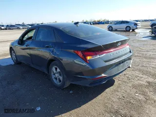 2021 Hyundai Elantra SE with VIN 5NPLL4AG2MH047465, listed as a IAAI auction lot 40949209 with 1 mi miles. Bid and sale history available at carsss.com. Image 3.