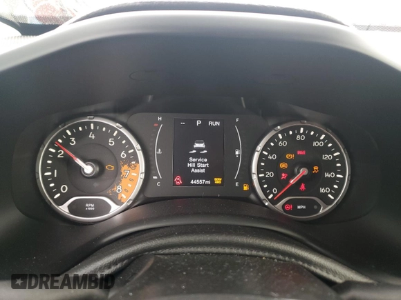 2017 Jeep Renegade Latitude with VIN ZACCJBBB9HPG35051, listed as a Copart auction lot 50512125 with 44,557 mi miles and Clean Title. Bid and sale history available at carsss.com. Image 9.