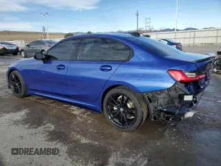 2020 BMW 3 Series 330i xDrive with VIN 3MW5R7J02L8B06928, listed as a Copart auction lot 48355035 with 42,278 mi miles and Salvage title. Bid and sale history available at DreamBid. Image 2.