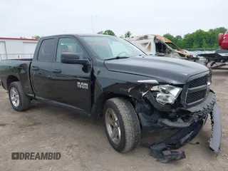 2018 Ram 1500 Express with VIN 1C6RR7FG7JS167415, listed as a IAAI auction lot 42395246 with 113,236 mi miles and . Bid and sale history available at DreamBid. Image 1.