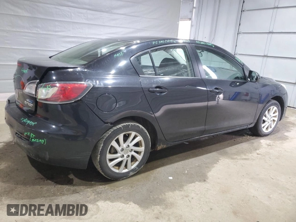 2012 Mazda 3 i Touring with VIN JM1BL1V88C1684895, listed as a Copart auction lot 50244835 with 197,263 mi miles and Salvage Title. Bid and sale history available at DreamBid. Image 3.