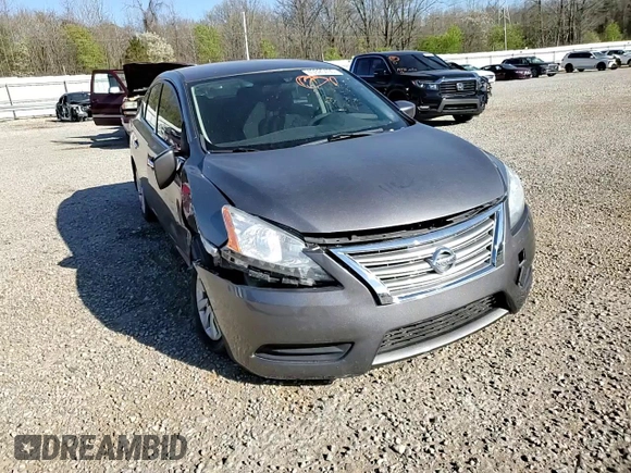 2015 Nissan Sentra S with VIN 3N1AB7AP1FY291502, listed as a Copart auction lot 49325495 with 168,430 mi miles and Clean Title. Bid and sale history available at carsss.com. Image 11.