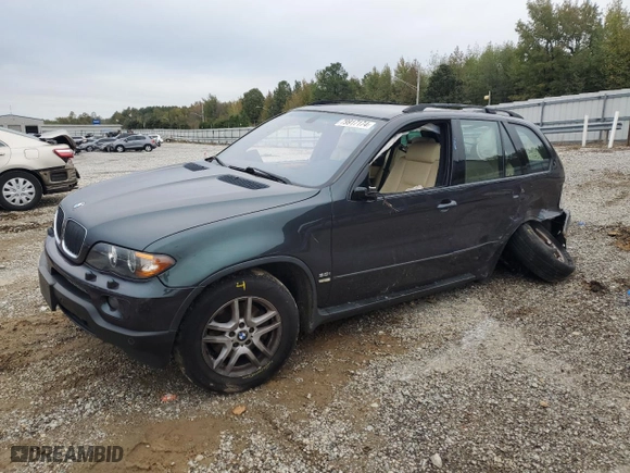 2006 BMW X5 3.0i with VIN 5UXFA13566LY02336, listed as a Copart auction lot 79917174 with 127,262 mi miles and Clean Title. Bid and sale history available at carsss.com. Image 1.