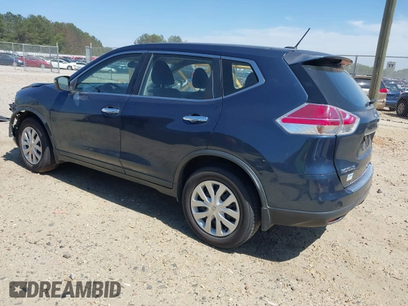 2015 Nissan Rogue SV with VIN KNMAT2MTXFP588646, listed as a IAAI auction lot 42026030 with 148,896 mi miles. Bid and sale history available at carsss.com. Image 3.