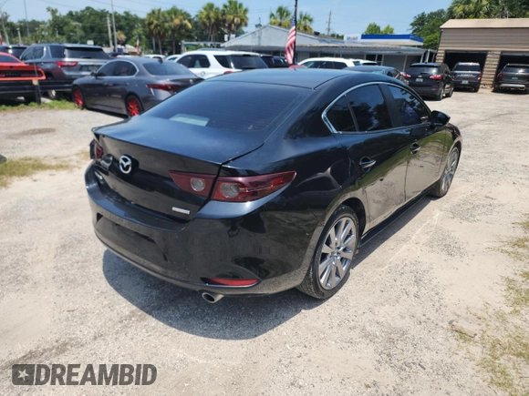 2021 Mazda 3 Select with VIN JM1BPABL0M1330190, listed as a Copart auction lot 62727635 with Not provided miles and Clean title. Bid and sale history available at DreamBid. Image 4.