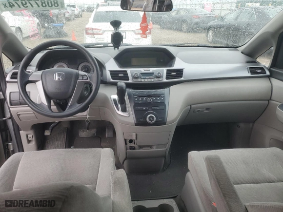 2011 Honda Odyssey LX with VIN 5FNRL5H27BB034345, listed as a Copart auction lot 80877974 with 100,263 mi miles and Salvage Title. Bid and sale history available at carsss.com. Image 8.