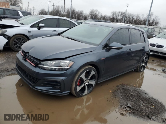 2018 Volkswagen Golf GTI S with VIN 3VW547AU1JM254669, listed as a Copart auction lot 39706134 with 81,176 mi miles. Bid and sale history available at carsss.com. Image 1.