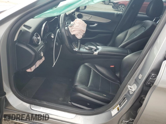 2015 Mercedes-Benz C 300 Luxury with VIN 55SWF4KB8FU089940, listed as a Copart auction lot 57107475 with 119,025 mi miles and Salvage title. Bid and sale history available at DreamBid. Image 7.