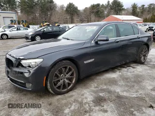 2011 BMW 7 Series 750Li xDrive with VIN WBAKC8C57BC434453, listed as a Copart auction lot 46473665 with 129,354 mi miles and Clean Title. Bid and sale history available at carsss.com. Image 1.