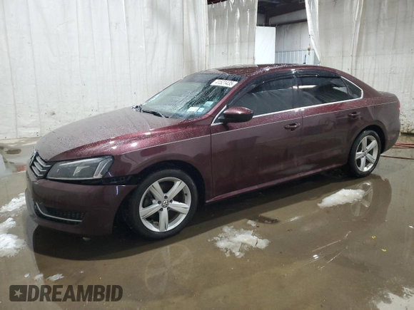 2012 Volkswagen Passat SE с VIN 1VWBH7A34CC088456, выставлен на аукционе Copart как лот 41521435 с пробегом 121 645 миль миль и Списание • Salvage title. История ставок и продаж доступна на DreamBid. Изображение 1.