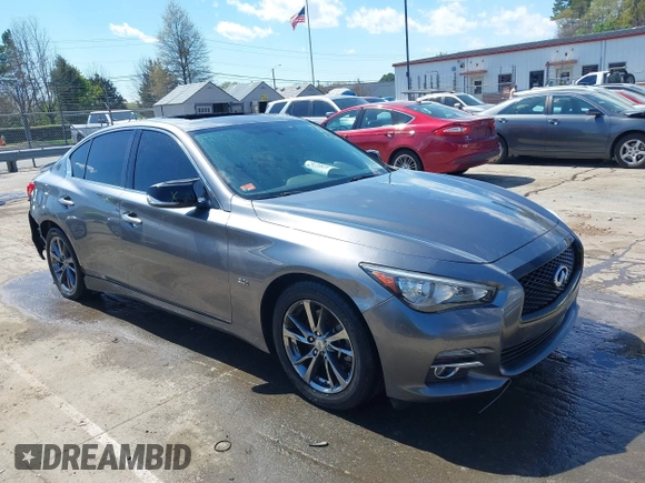 2017 Infiniti Q50 Signature Edition with VIN JN1EV7AP9HM739788, listed as a IAAI auction lot 41892367 with 73,724 mi miles and . Bid and sale history available at DreamBid. Image 13.