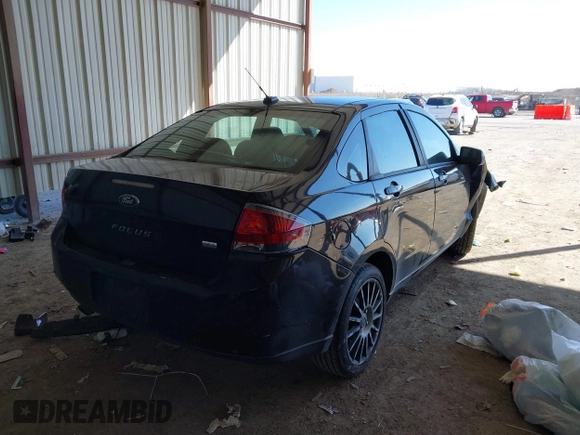2011 Ford Focus SES with VIN 1FAHP3GNXBW179042, listed as a IAAI auction lot 41625871 with 269,883 mi miles. Bid and sale history available at carsss.com. Image 4.