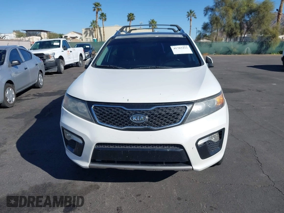 2012 Kia Sorento SX with VIN 5XYKW4A21CG300577, listed as a IAAI auction lot 41703422 with 191,795 mi miles. Bid and sale history available at carsss.com. Image 12.