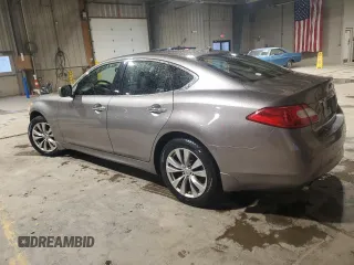 2013 Infiniti M37 with VIN JN1BY1AR6DM600690, listed as a Copart auction lot 79867874 with 159,954 mi miles and Salvage Title. Bid and sale history available at carsss.com. Image 2.
