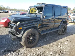 2009 Mercedes-Benz G with VIN WDCYR37E59X179789, listed as a Copart auction lot 48282934 with 154,393 mi miles and Salvage Title. Bid and sale history available at DreamBid. Image 1.