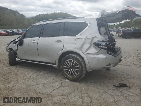 2022 Nissan Armada SV with VIN JN8AY2AD2N9675334, listed as a Copart auction lot 51209944 with Not Provided miles and Salvage Title. Bid and sale history available at carsss.com. Image 2.