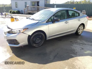 2023 Subaru Impreza with VIN 4S3GKAB60P3601529, listed as a Copart auction lot 75837524 with 49,299 mi miles and Salvage title. Bid and sale history available at DreamBid. Image 1.
