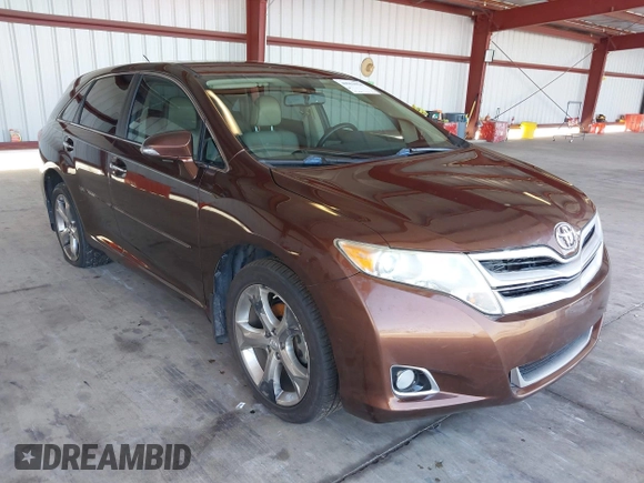 2014 Toyota Venza LE with VIN 4T3ZK3BB3EU069253, listed as a IAAI auction lot 40963924 with 107,430 mi miles and . Bid and sale history available at DreamBid. Image 1.