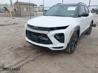 2023 Chevrolet TrailBlazer RS with VIN KL79MUSL3PB218665, listed as a IAAI auction lot 41509614 with 6,451 mi miles. Bid and sale history available at carsss.com. Image 6.