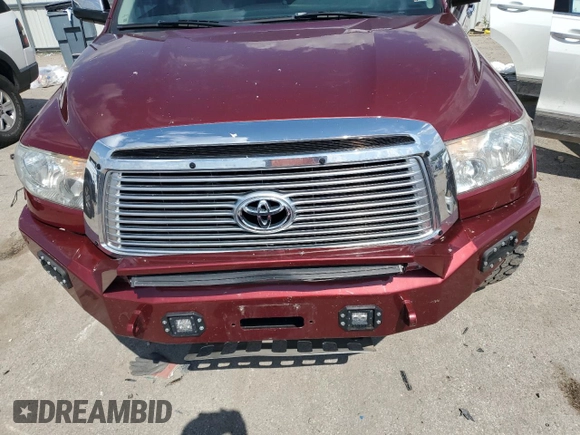 2010 Toyota Tundra Limited z VIN 5TFHW5F1XAX123781, wystawiony jako Copart lot #56399345 z przebiegiem 143 445 mil mil oraz Szkoda całkowita • Salvage title. Historia ofert i sprzedaży dostępna na DreamBid. Obrazek 12.