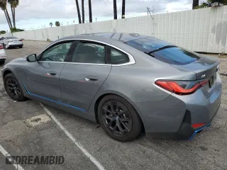 2023 BMW i4 eDrive35 with VIN WBY43AW04PFR18779, listed as a Copart auction lot 78481253 with 0 mi miles. Bid and sale history available at carsss.com. Image 2.