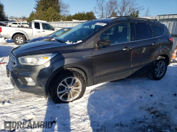 2017 Ford Escape SE with VIN 1FMCU9GD2HUB71458, listed as a Copart auction lot 41383445 with 143,125 mi miles and Salvage Title. Bid and sale history available at carsss.com. Image 1.