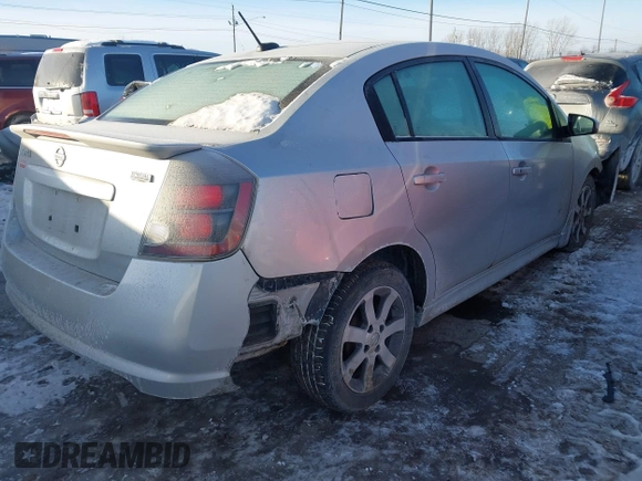 2012 Nissan Sentra SL with VIN 3N1AB6AP5CL605977, listed as a IAAI auction lot 41367344 with 149,449 mi miles and . Bid and sale history available at DreamBid. Image 4.