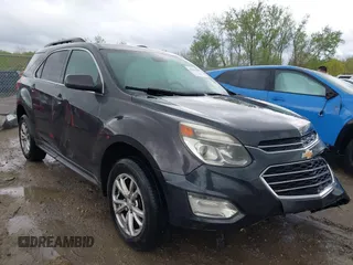 2016 Chevrolet Equinox LT z VIN 2GNALCEK1G6186616, wystawiony jako IAAI lot #42201088 z przebiegiem 129 886 mil mil oraz . Historia ofert i sprzedaży dostępna na DreamBid. Obrazek 1.