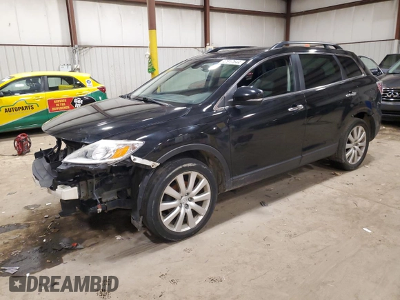 2010 Mazda CX-9 Touring with VIN JM3TB3MA0A0220677, listed as a Copart auction lot 47917644 with 152,841 mi miles and Salvage Title. Bid and sale history available at carsss.com. Image 1.