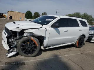 2018 Dodge Durango GT z VIN 1C4RDJDG9JC416539, wystawiony jako Copart lot #55271255 z przebiegiem 122 307 mil mil oraz Szkoda całkowita • Salvage title. Historia ofert i sprzedaży dostępna na DreamBid. Obrazek 1.