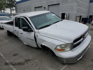 2011 Ram 1500 SLT with VIN 1D7RB1GP0BS672907, listed as a Copart auction lot 61641725 with 130,826 mi miles and Salvage title. Bid and sale history available at DreamBid. Image 4.