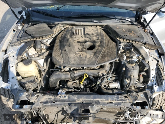 2017 Infiniti Q50 2.0t Sport with VIN JN1CV7AR8HM682394, listed as a Copart auction lot 72235254 with 117,380 mi miles and Salvage Title. Bid and sale history available at carsss.com. Image 11.
