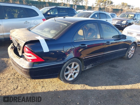 2007 Mercedes-Benz C 280 Luxury with VIN WDBRF92H97F862278, listed as a IAAI auction lot 41766453 with Not Provided miles and . Bid and sale history available at DreamBid. Image 4.