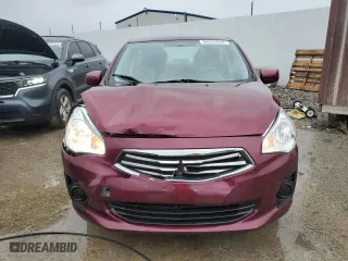 2019 Mitsubishi Mirage G4 ES with VIN ML32F3FJ9KHF14836, listed as a Copart auction lot 86562664 with 80,110 mi miles and Salvage Title. Bid and sale history available at carsss.com. Image 5.