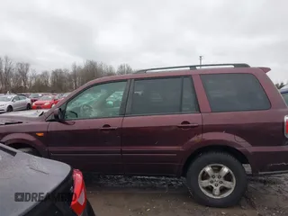 2007 Honda Pilot EX-L with VIN 2HKYF18557H535426, listed as a IAAI auction lot 41126160 with 169,336 mi miles. Bid and sale history available at carsss.com. Image 14.