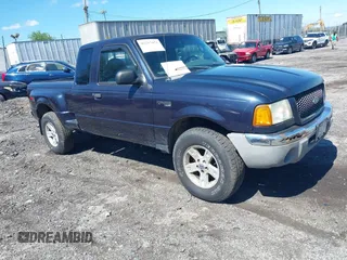 2003 Ford Ranger XL Fleet with VIN 1FTZR45E03PA90657, listed as a IAAI auction lot 42217471 with 244,520 mi miles and . Bid and sale history available at carsss.com. Image 1.