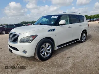 2014 Infiniti QX80 with VIN JN8AZ2NFXE9553278, listed as a Copart auction lot 61328145 with 232,872 mi miles and Clean title. Bid and sale history available at DreamBid. Image 1.