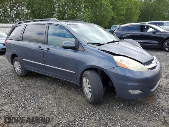2006 Toyota Sienna XLE z VIN 5TDBA22C46S071376, wystawiony jako Copart lot #57163025 z przebiegiem 199 902 mil mil oraz Szkoda całkowita • Salvage title. Historia ofert i sprzedaży dostępna na DreamBid. Obrazek 4.