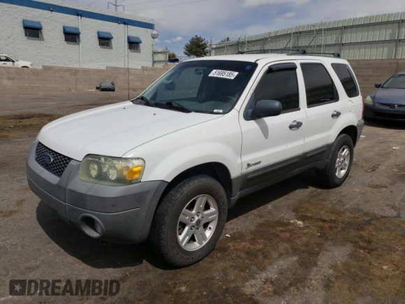 2006 Ford Escape with VIN 1FMYU95H36KD36888, listed as a Copart auction lot 51695185 with 127,857 mi miles and Clean title. Bid and sale history available at DreamBid. Image 1.