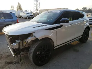 2022 Land Rover Range Rover Evoque Dynamic SE with VIN SALZL2FX5NH172072, listed as a Copart auction lot 83469744 with 29,085 mi miles and Salvage Title. Bid and sale history available at carsss.com. Image 1.