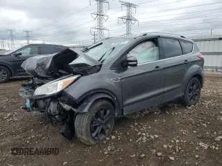 2016 Ford Escape Titanium с VIN 1FMCU9JX5GUB57149, выставлен на аукционе Copart как лот 58060075 с пробегом Не указан миль и Списание • Salvage title. История ставок и продаж доступна на DreamBid. Изображение 1.