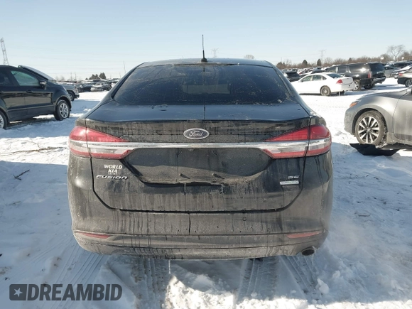 2017 Ford Fusion SE with VIN 3FA6P0HD8HR251153, listed as a IAAI auction lot 41580390 with 109,758 mi miles. Bid and sale history available at carsss.com. Image 16.