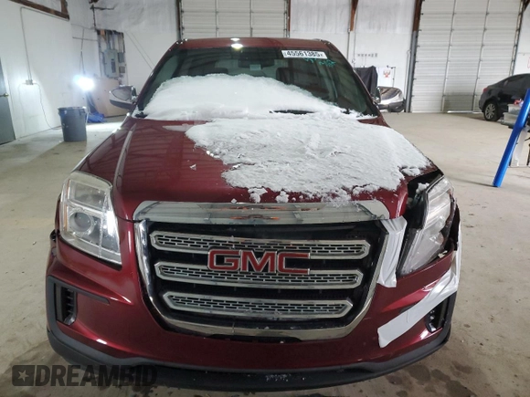 2016 GMC Terrain SLE with VIN 2GKFLSEK1G6235312, listed as a Copart auction lot 45561385 with 71,476 mi miles and Salvage Title. Bid and sale history available at carsss.com. Image 5.