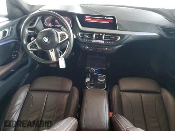 2020 BMW 2 Series M235i xDrive with VIN WBA13AL07L7F63068, listed as a Copart auction lot 73824364 with 62,138 mi miles and Salvage Title. Bid and sale history available at carsss.com. Image 8.