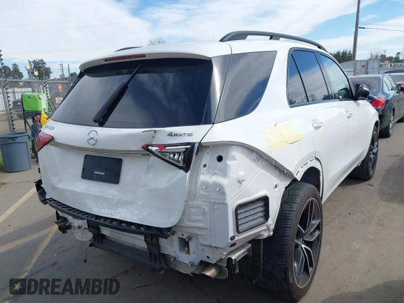 2021 Mercedes-Benz GLE 450 с VIN 4JGFB5KB5MA405637, выставлен на аукционе IAAI как лот 41620048 с пробегом 61 928 миль миль и . История ставок и продаж доступна на DreamBid. Изображение 4.