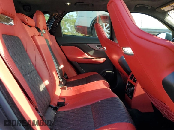 2020 Jaguar F-Pace SVR with VIN SADCZ2EE8LA620388, listed as a Copart auction lot 65522375 with 92,807 mi miles and Salvage title. Bid and sale history available at DreamBid. Image 11.