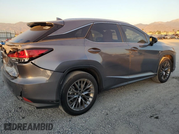 2020 Lexus RX with VIN 2T2YZMDA1LC231644, listed as a Copart auction lot 85543294 with 13,451 mi miles and Salvage Title. Bid and sale history available at carsss.com. Image 3.
